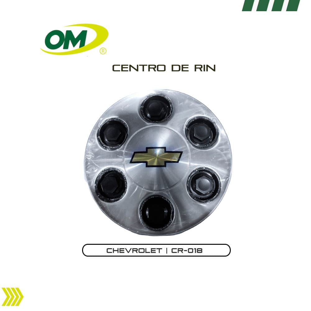 CENTRO DE RIN Y EMBLEMA SILVERADO